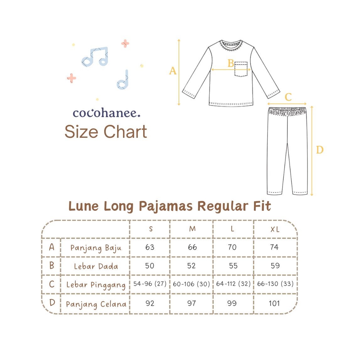 Cocohanee Local Market - Lune Long Pajamas Garden Buddies