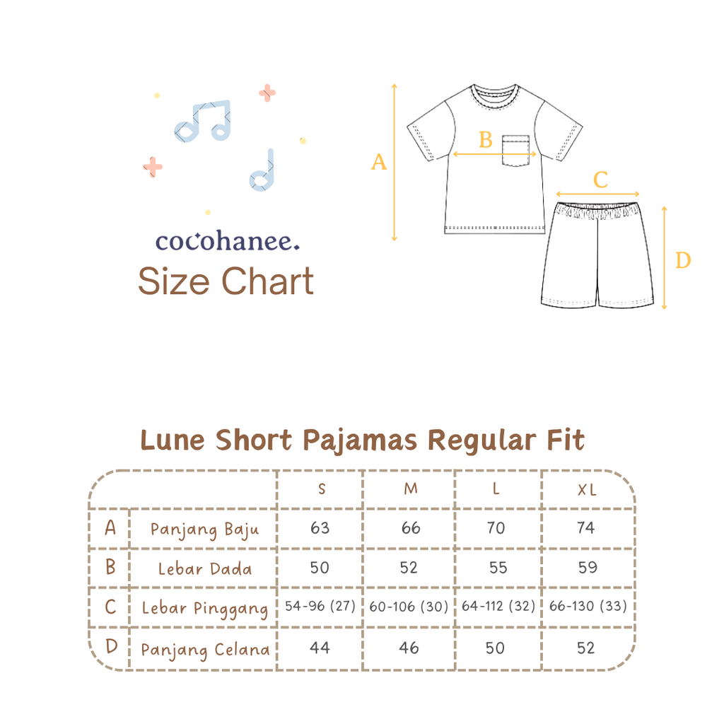 Cocohanee Local Market - Lune Short Pajamas Garden Buddies