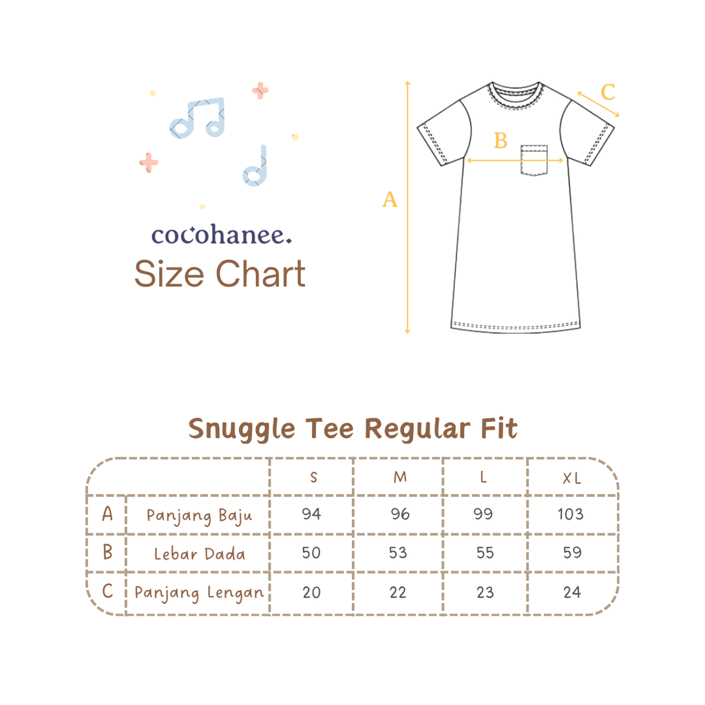 Cocohanee Local Market - Lune Snuggle Tee Lemonade