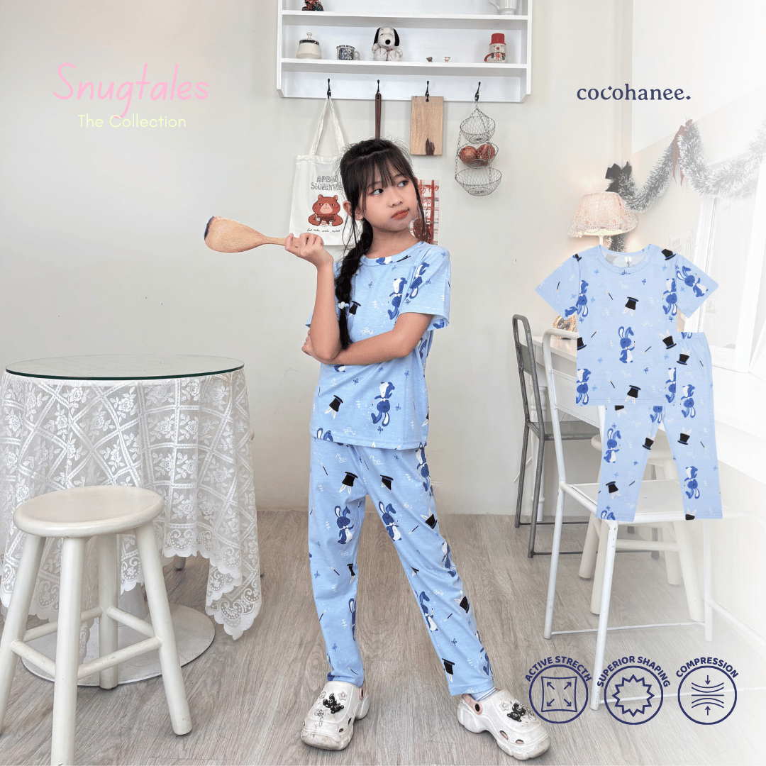 Cocohanee - Magic Rabbit - Cozy Pajamas - Piyama Tidur Anak