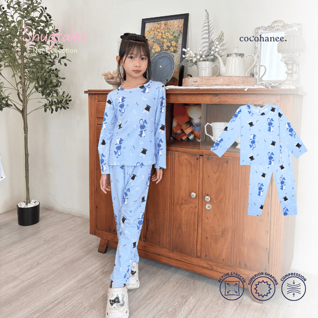 Cocohanee - Magic Rabbit Long Pajamas - Piyama Tidur Anak