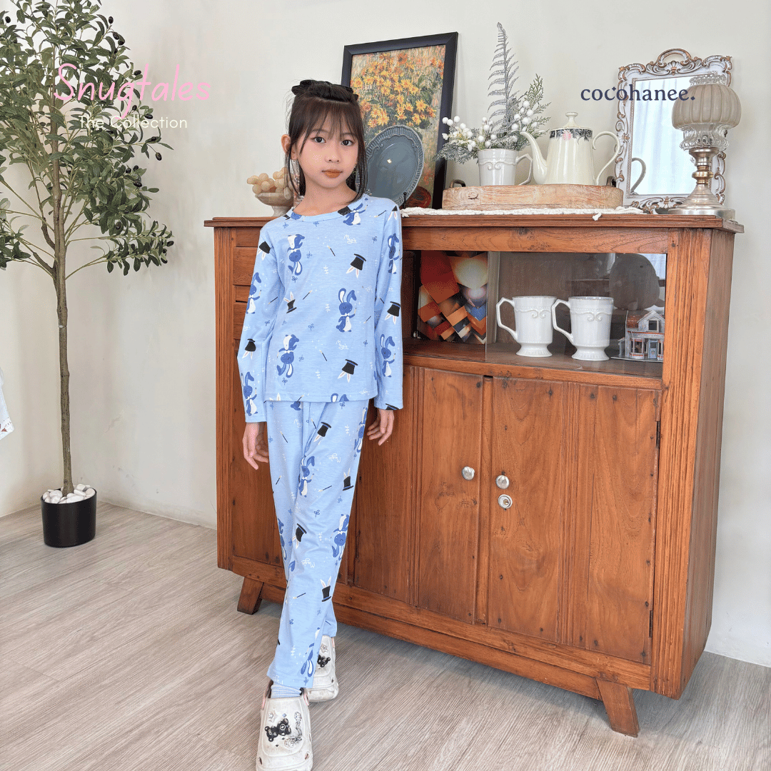 Cocohanee - Magic Rabbit Long Pajamas - Piyama Tidur Anak