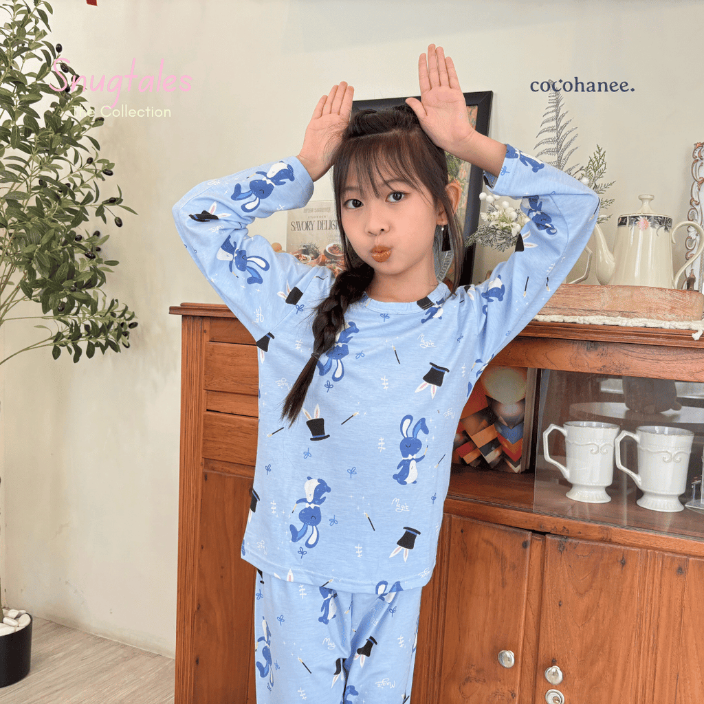 Cocohanee - Magic Rabbit Long Pajamas - Piyama Tidur Anak