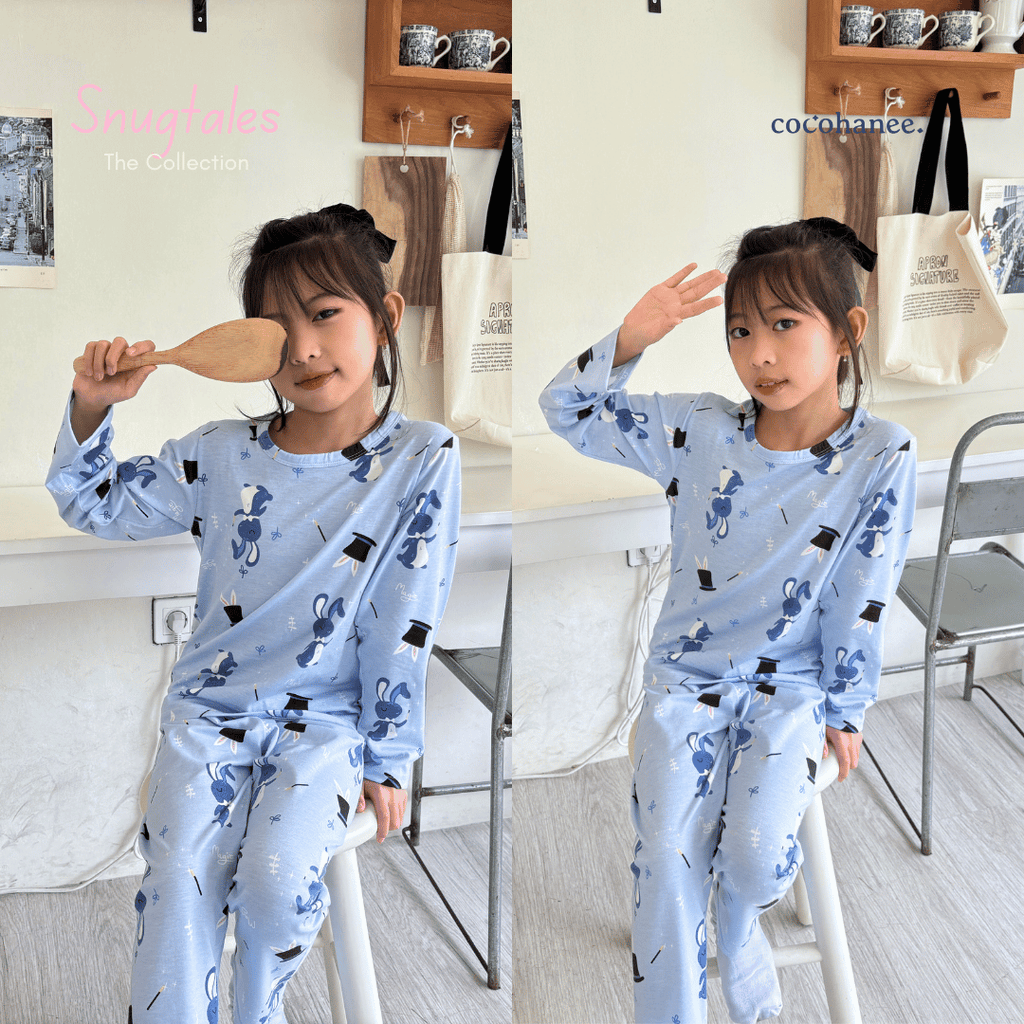 Cocohanee - Magic Rabbit Long Pajamas - Piyama Tidur Anak