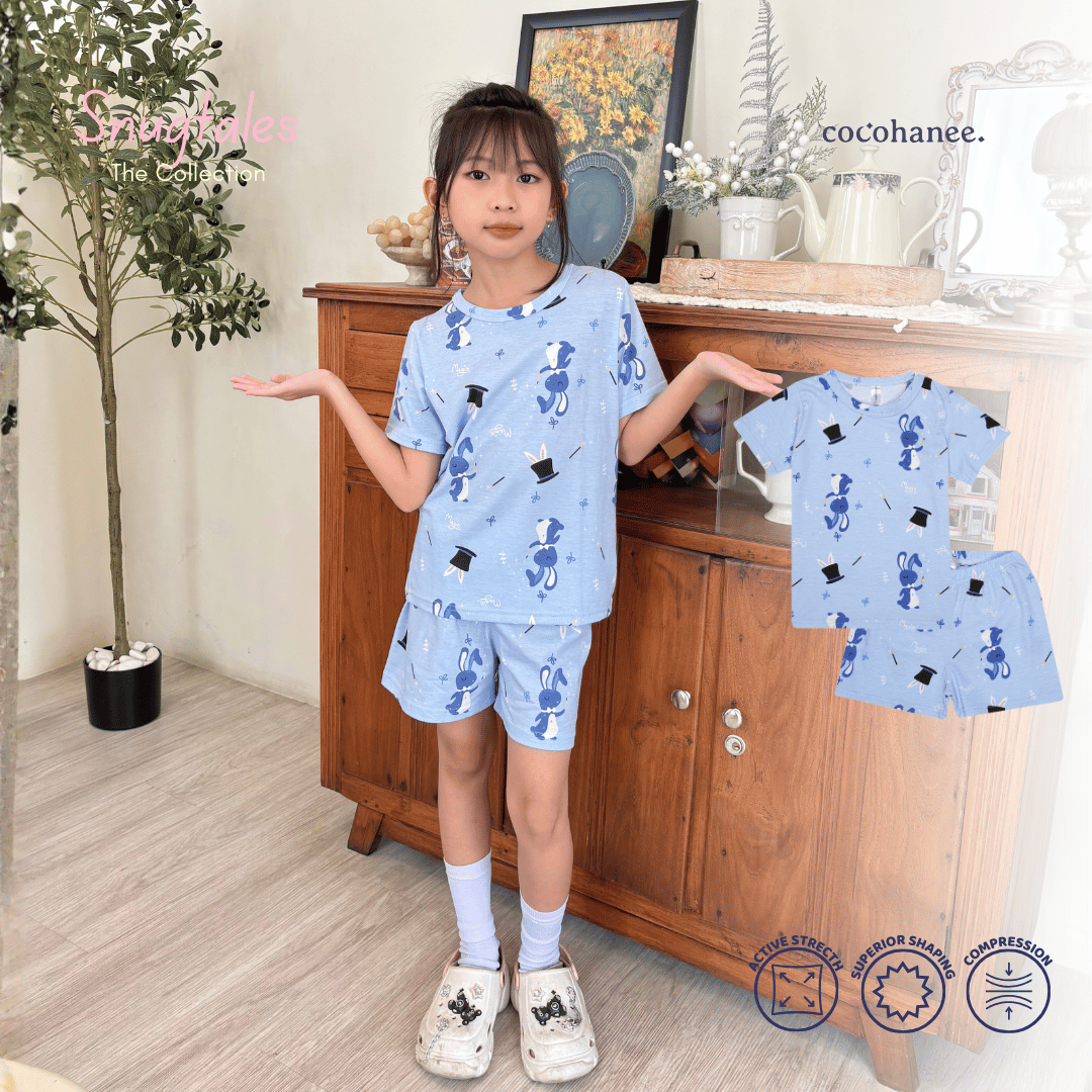 Cocohanee - Magic Rabbit - Short Pajamas - Piyama Tidur Anak