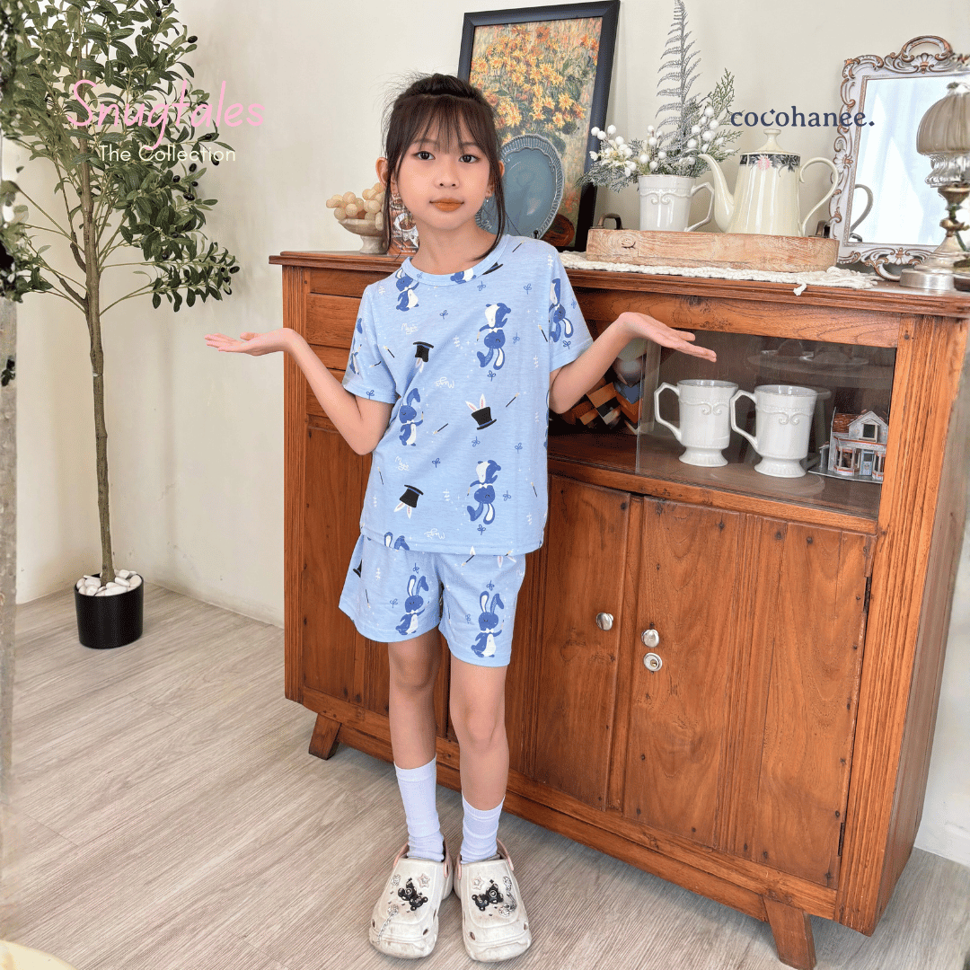 Cocohanee - Magic Rabbit - Short Pajamas - Piyama Tidur Anak