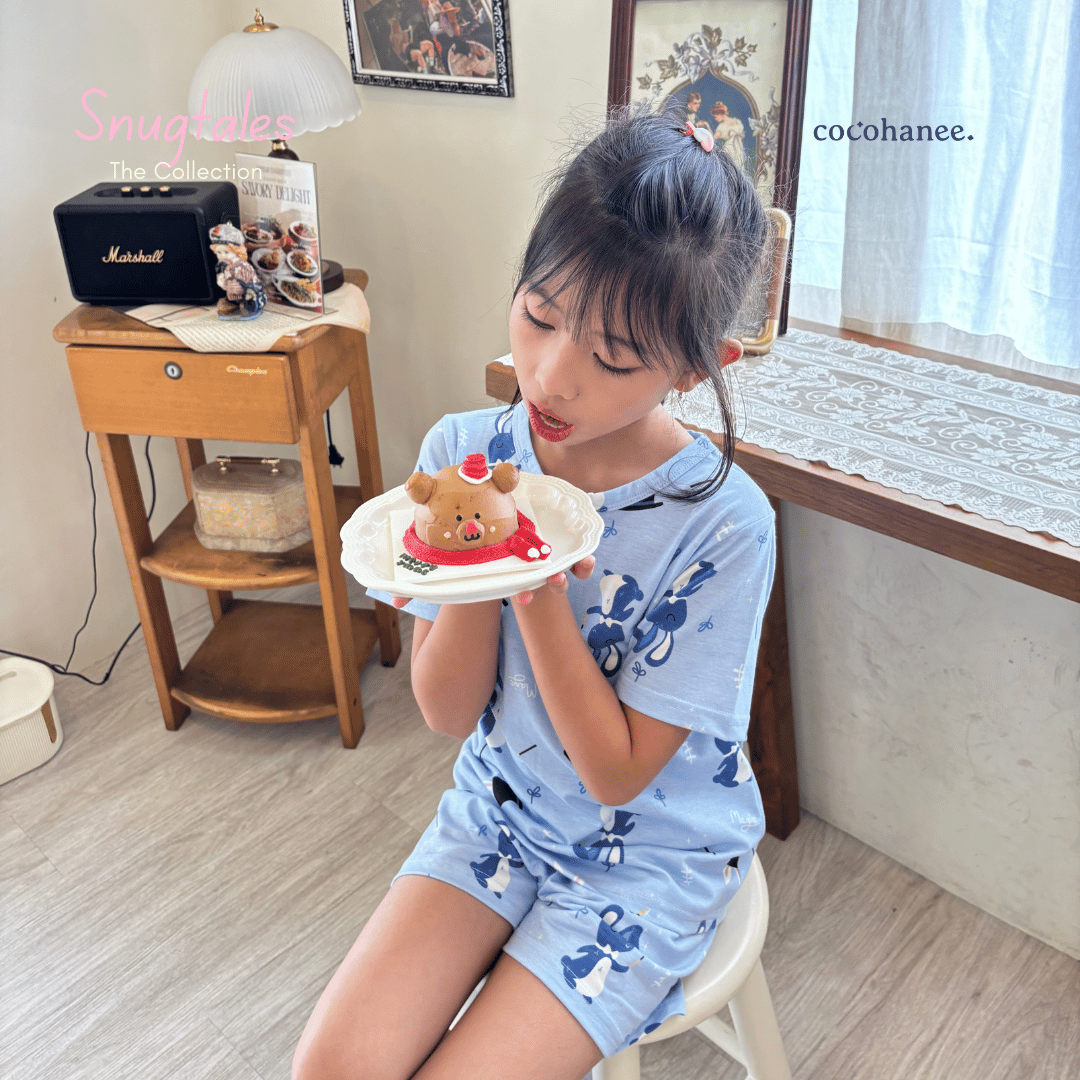 Cocohanee - Magic Rabbit - Short Pajamas - Piyama Tidur Anak
