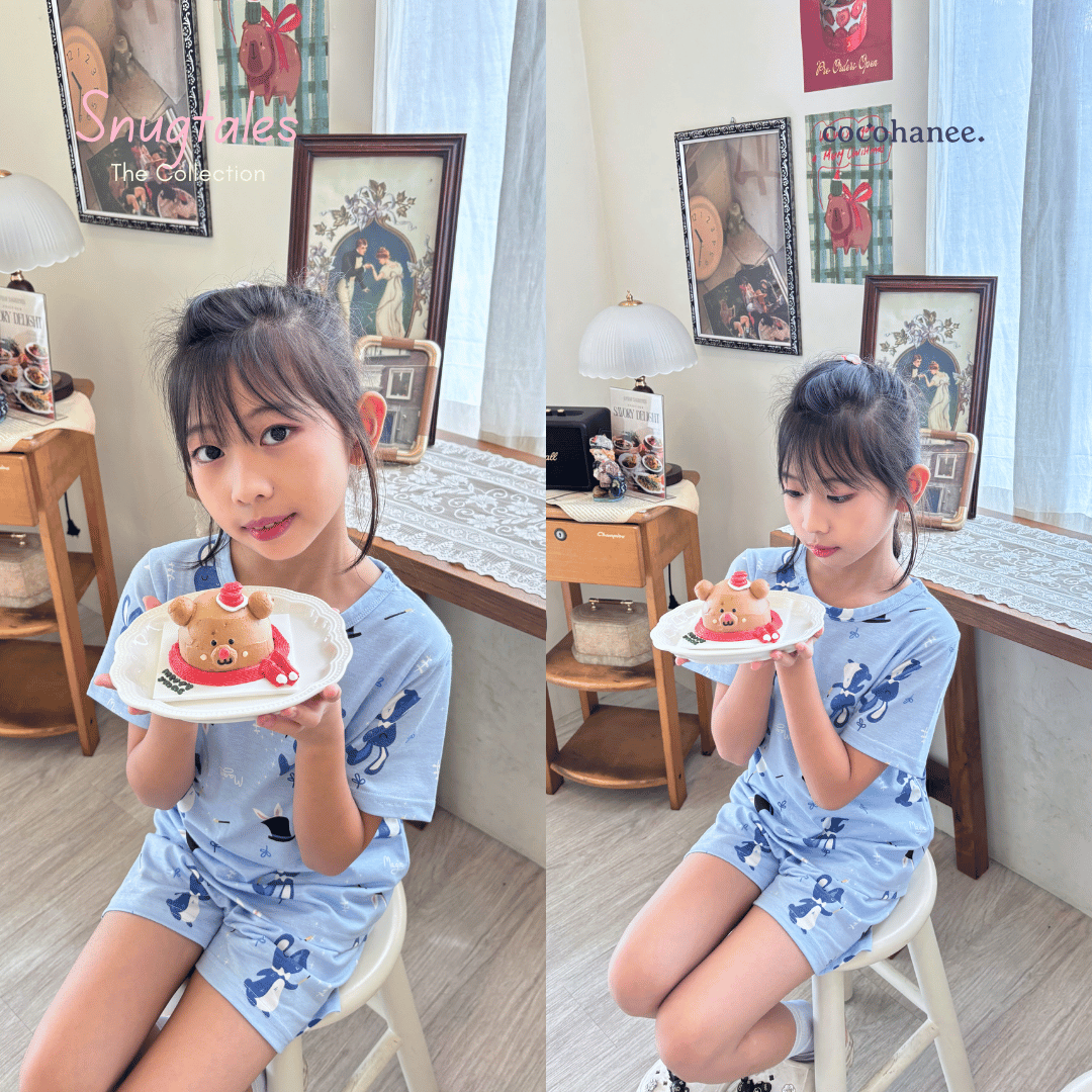 Cocohanee - Magic Rabbit - Short Pajamas - Piyama Tidur Anak