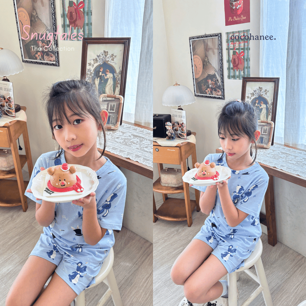 Cocohanee - Magic Rabbit - Short Pajamas - Piyama Tidur Anak