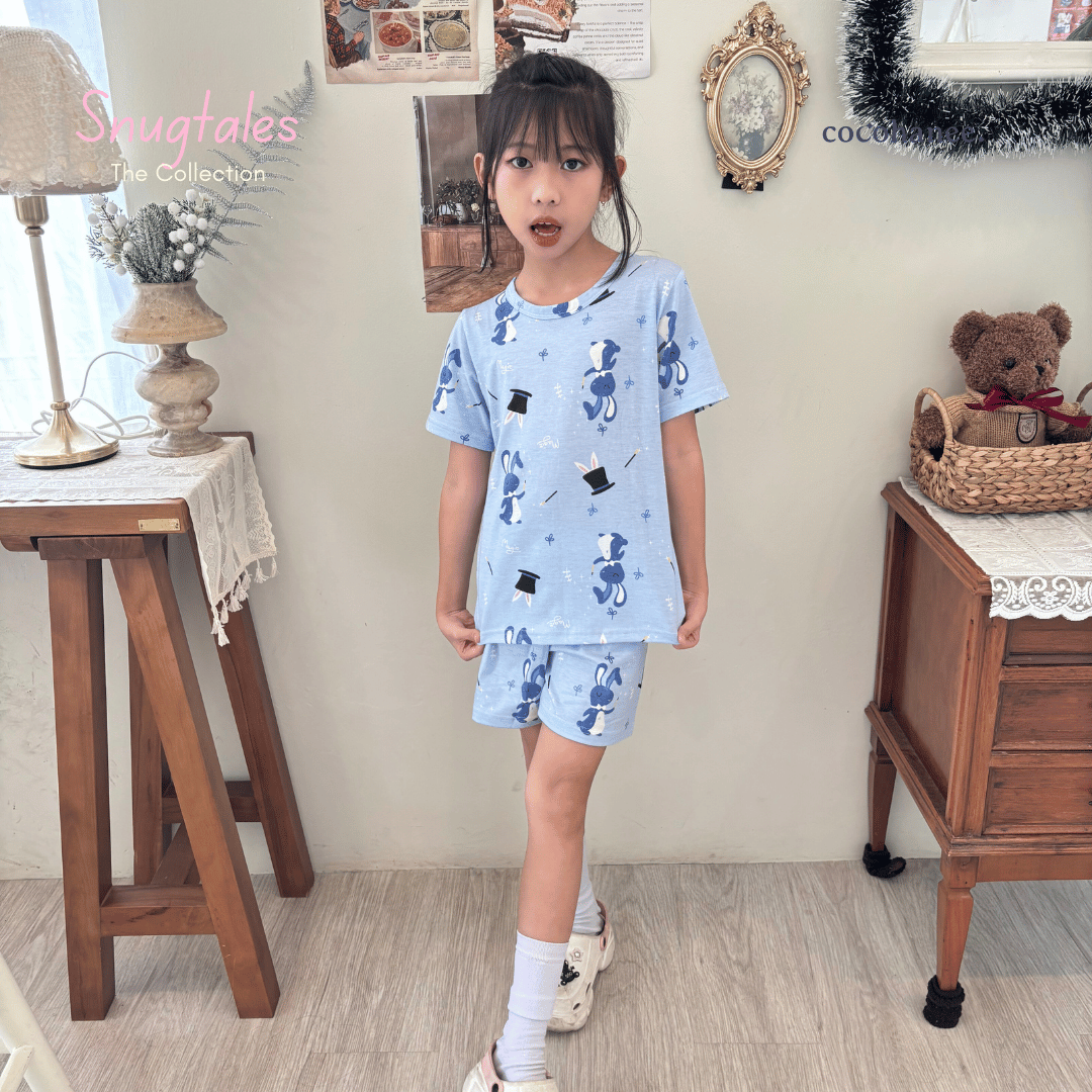 Cocohanee - Magic Rabbit - Short Pajamas - Piyama Tidur Anak