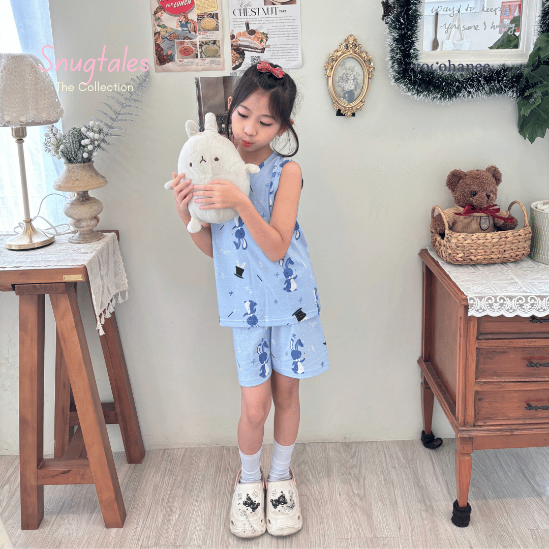 Cocohanee - Magic Rabbit - Sleeveless Set - Setelan Anak Tanpa Lengan