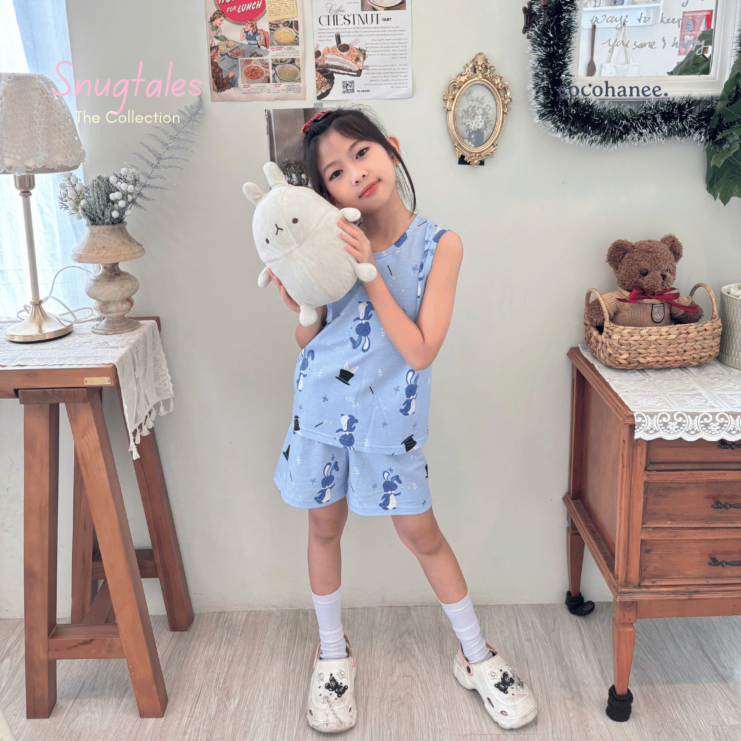 Cocohanee - Magic Rabbit - Sleeveless Set - Setelan Anak Tanpa Lengan