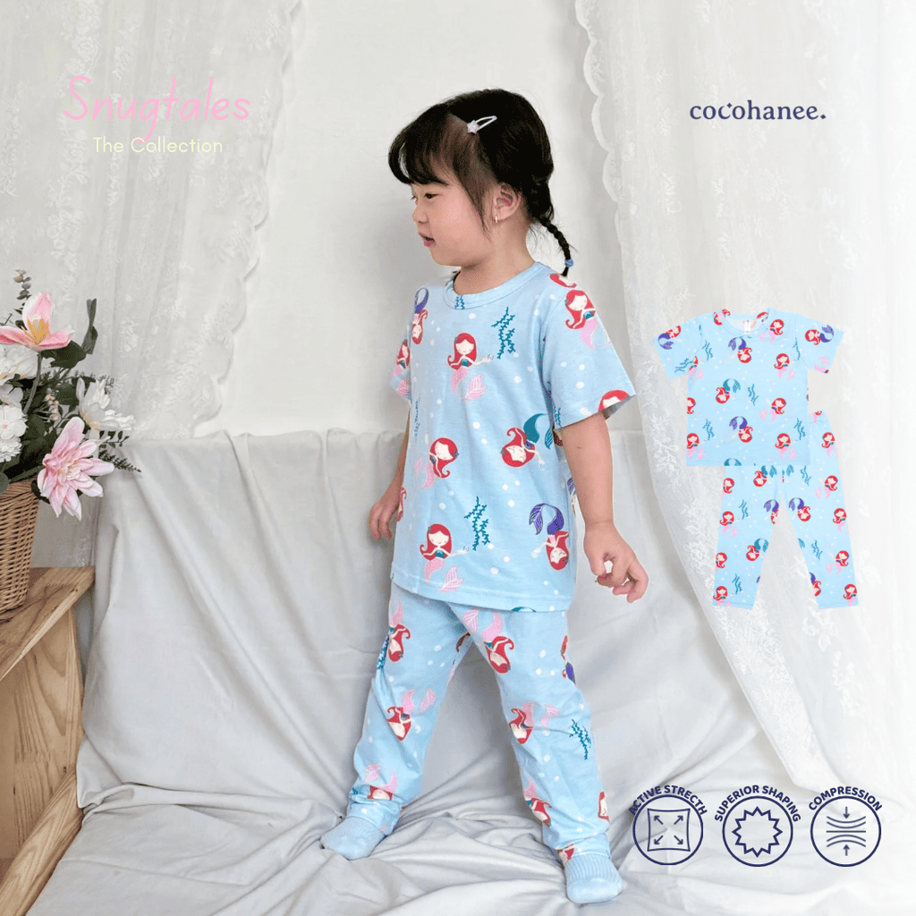 Cocohanee - Mermaid World - Cozy Pajamas - Piyama Tidur Anak