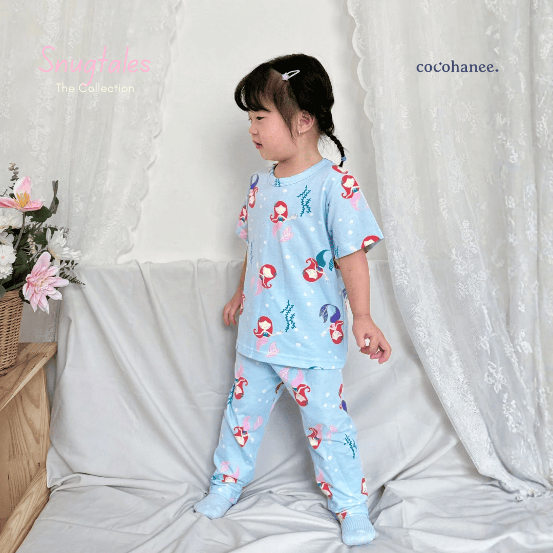 Cocohanee - Mermaid World - Cozy Pajamas - Piyama Tidur Anak