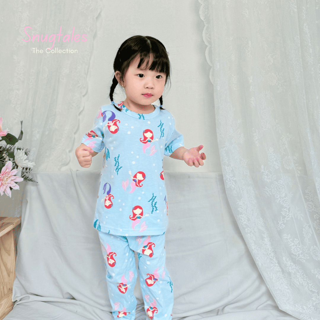 Cocohanee - Mermaid World - Cozy Pajamas - Piyama Tidur Anak