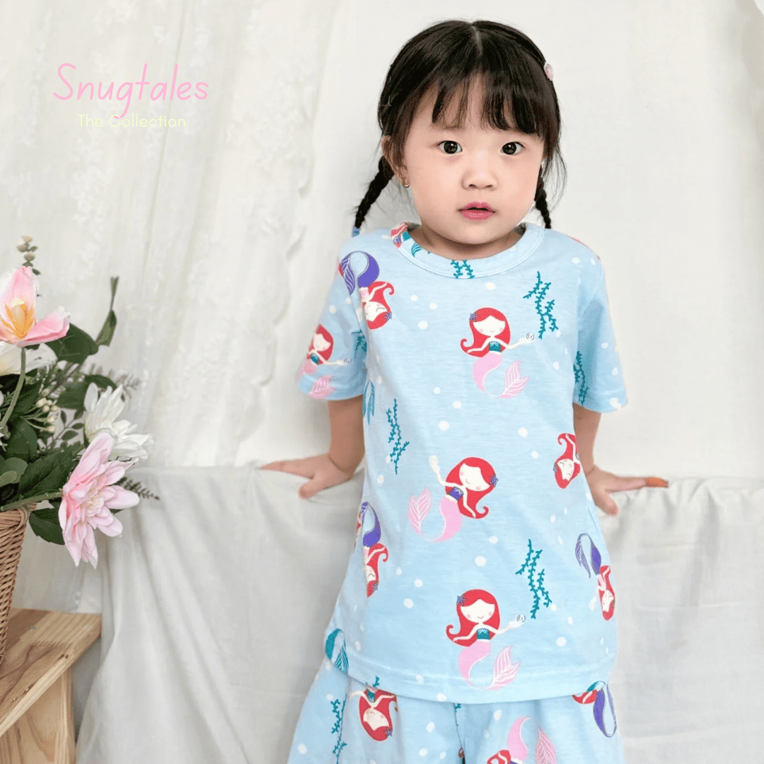Cocohanee - Mermaid World - Cozy Pajamas - Piyama Tidur Anak