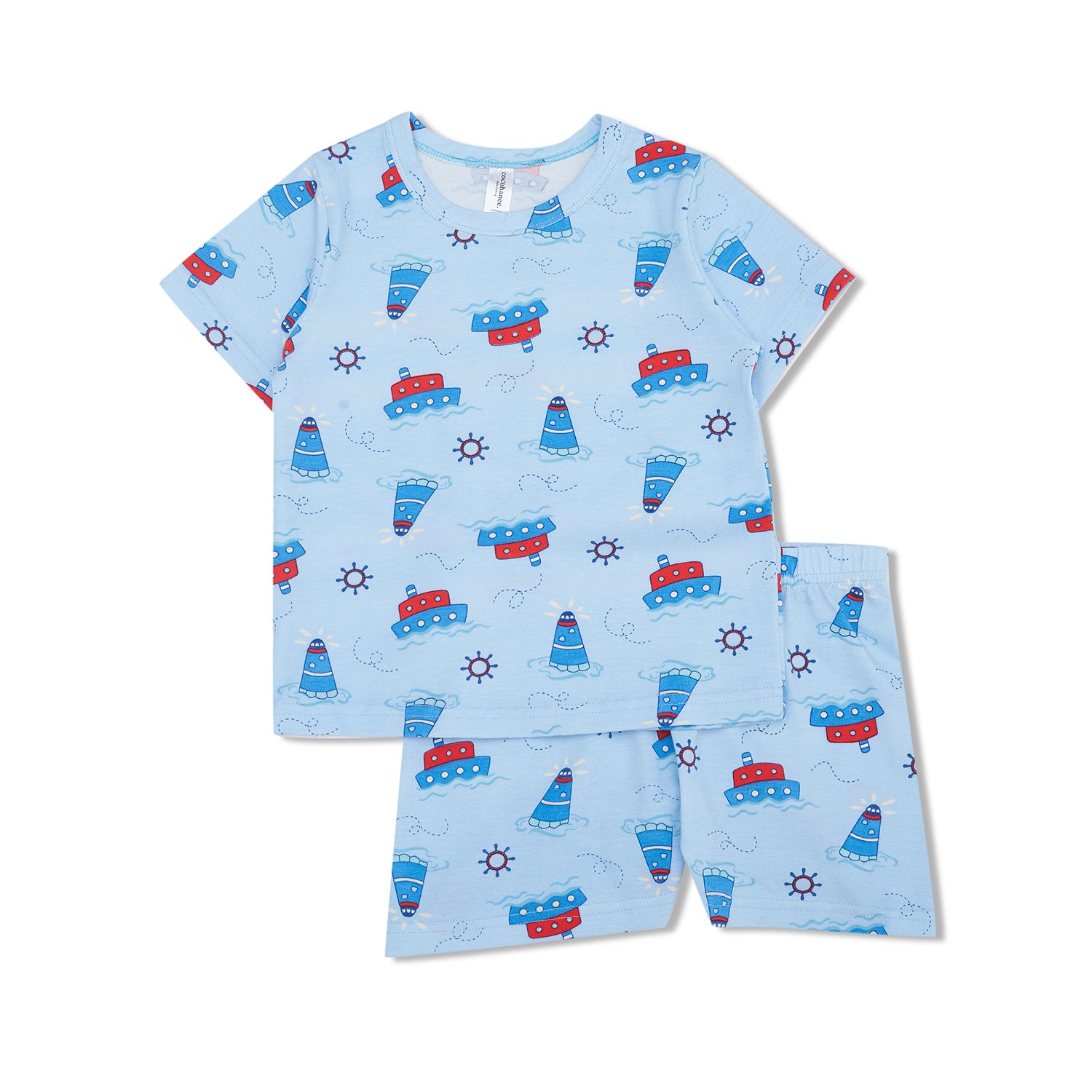 Cocohanee - Sailing Day Short Pajamas - Piyama Tidur Anak