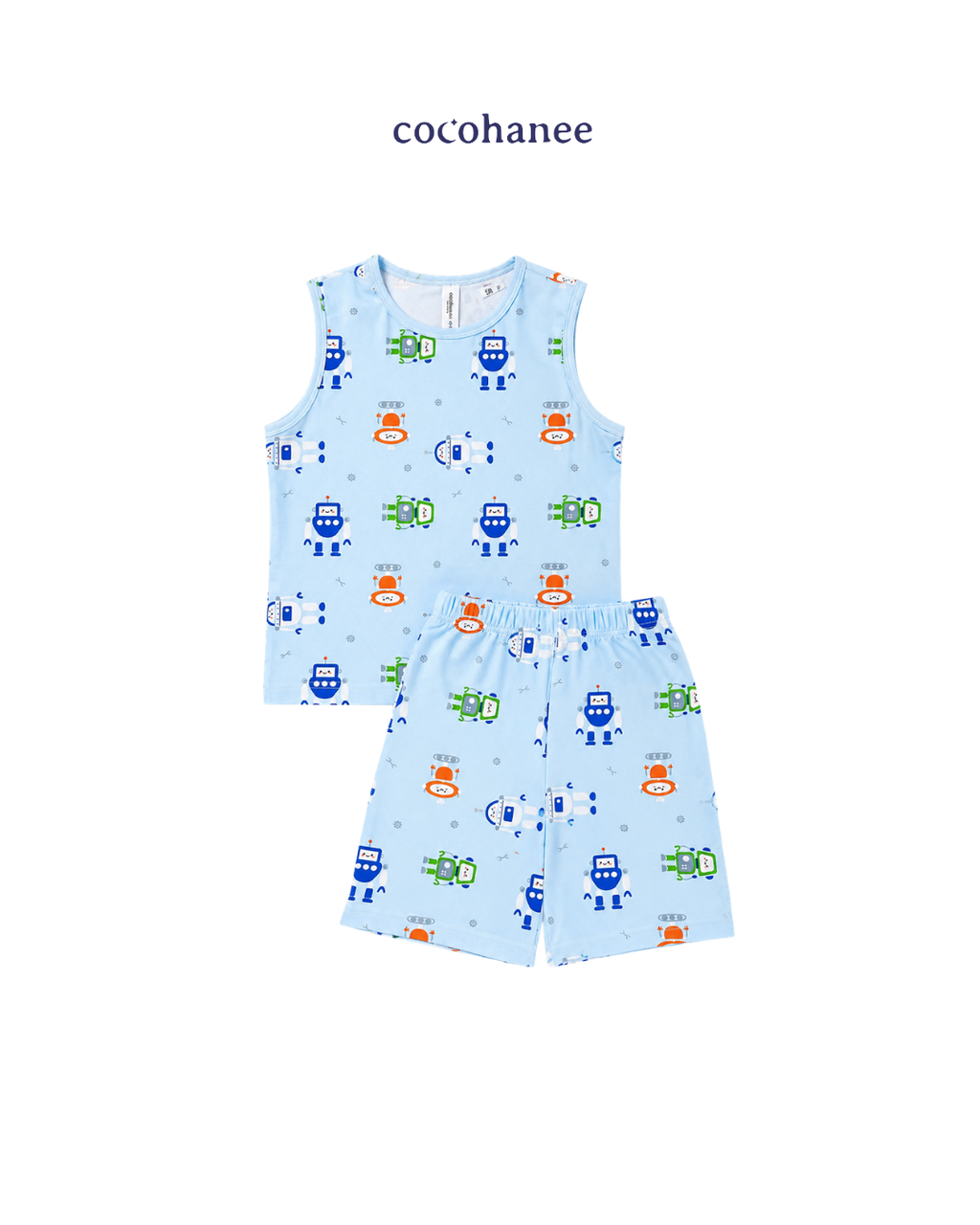 Cocohanee Wonderverse - Sleeveless Set Pajamas Robo Pals
