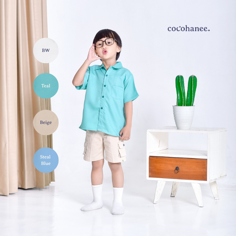Cocohanee - Essentials Basic Shirt (Short Sleeves)
