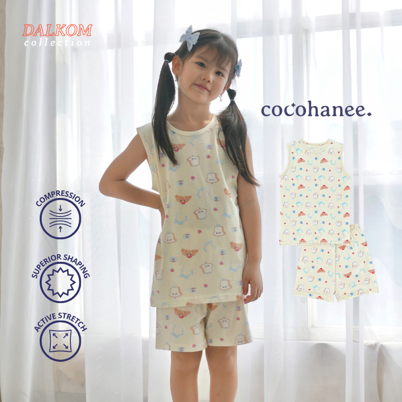 Croissant - Sleeveless Pajamas - Piyama Tidur Anak