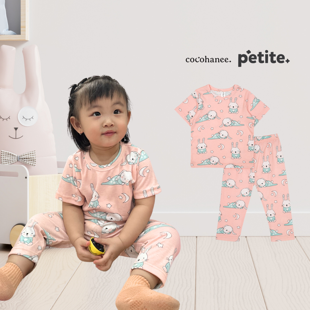 Cocohanee - Rabbit on Pajamas Baby Cozy Pajamas - Piyama Tidur Bayi