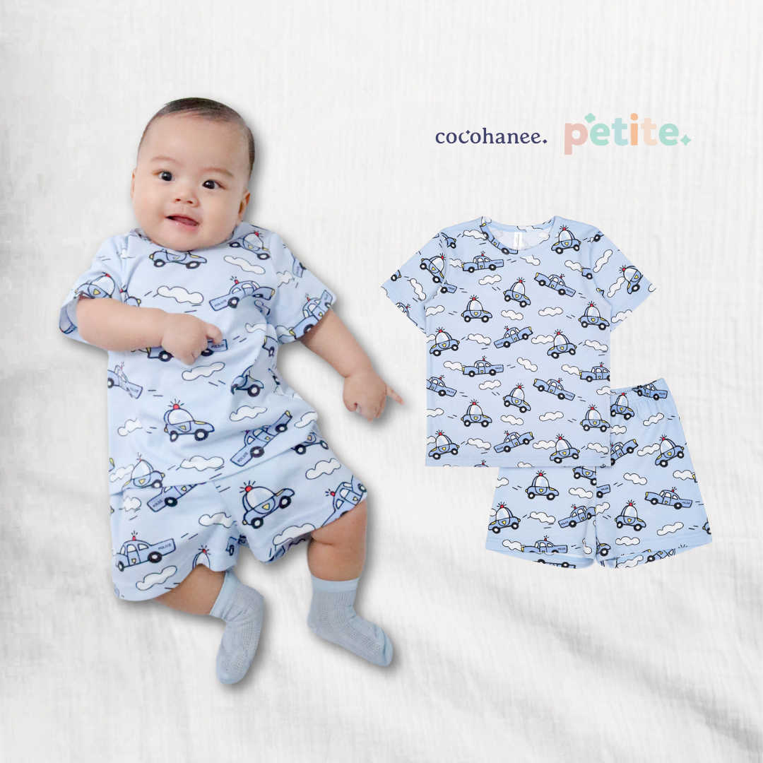 Cocohanee - Road To The Sky Baby Short Pajamas - Piyama Tidur Bayi