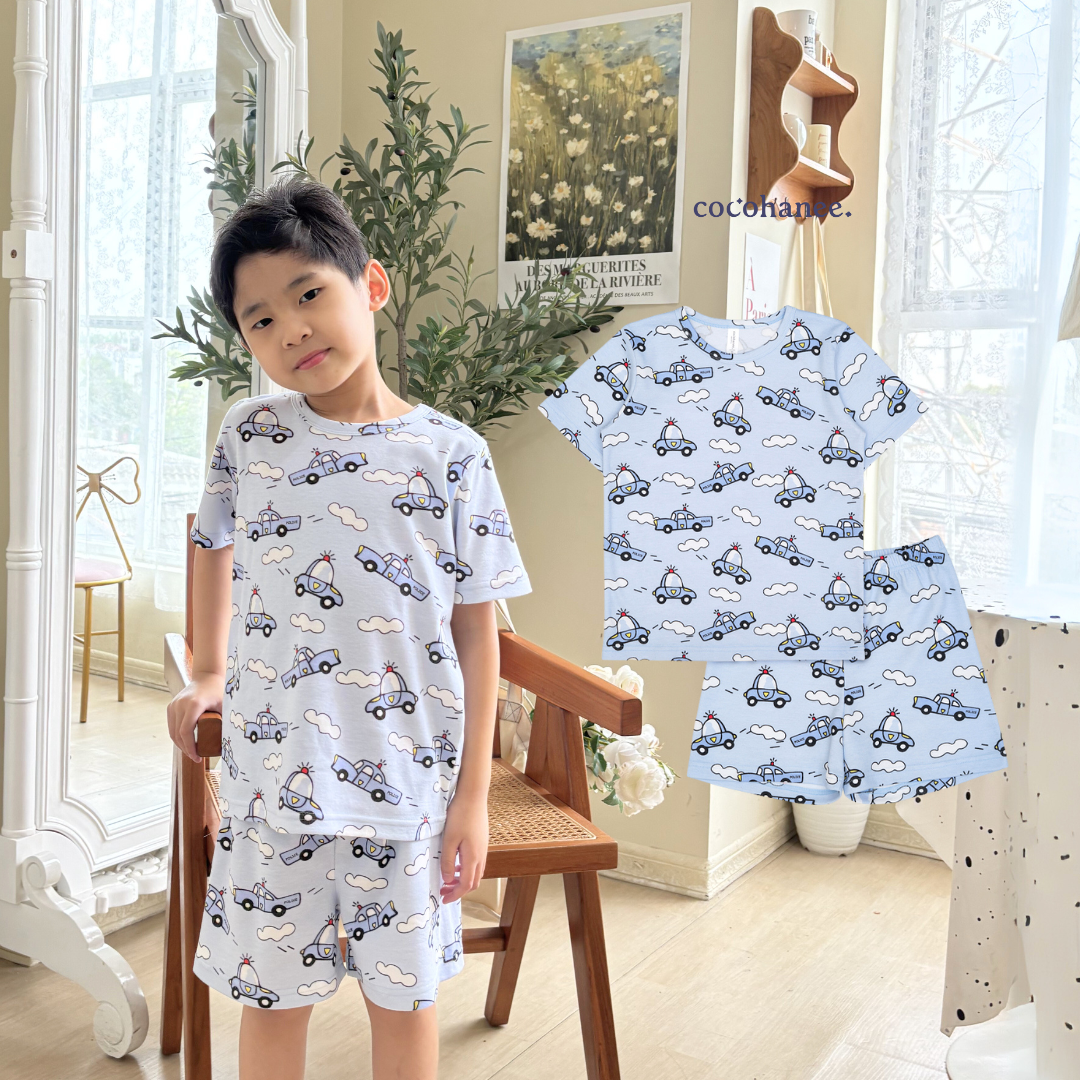 Cocohanee - Road To The Sky Short Pajamas - Piyama Tidur Anak