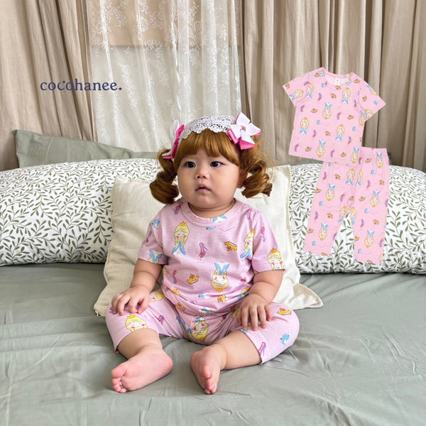 Cocohanee - Princess Wonderland Baby Cozy Pajamas - Piyama Tidur Bayi