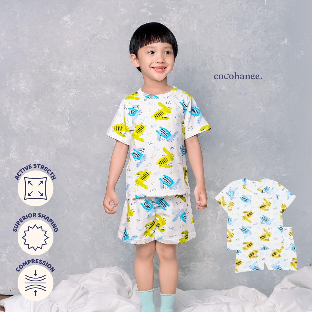 Cocohanee - Croco Short Pajamas - Piyama Tidur Anak