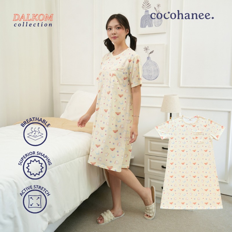 Croissant - Snuggle Tee - Piyama Tidur Dewasa
