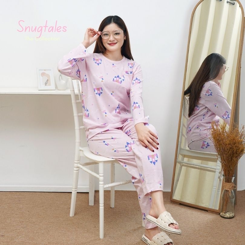 Fairy Castle - Lune Long - Piyama Tidur Dewasa