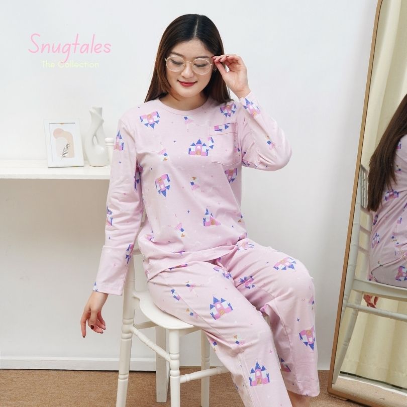 Fairy Castle - Lune Long - Piyama Tidur Dewasa