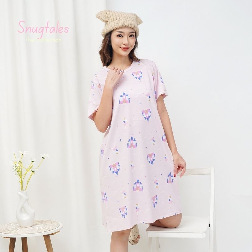 Fairy Castle - Snuggle Tee - Piyama Tidur Dewasa