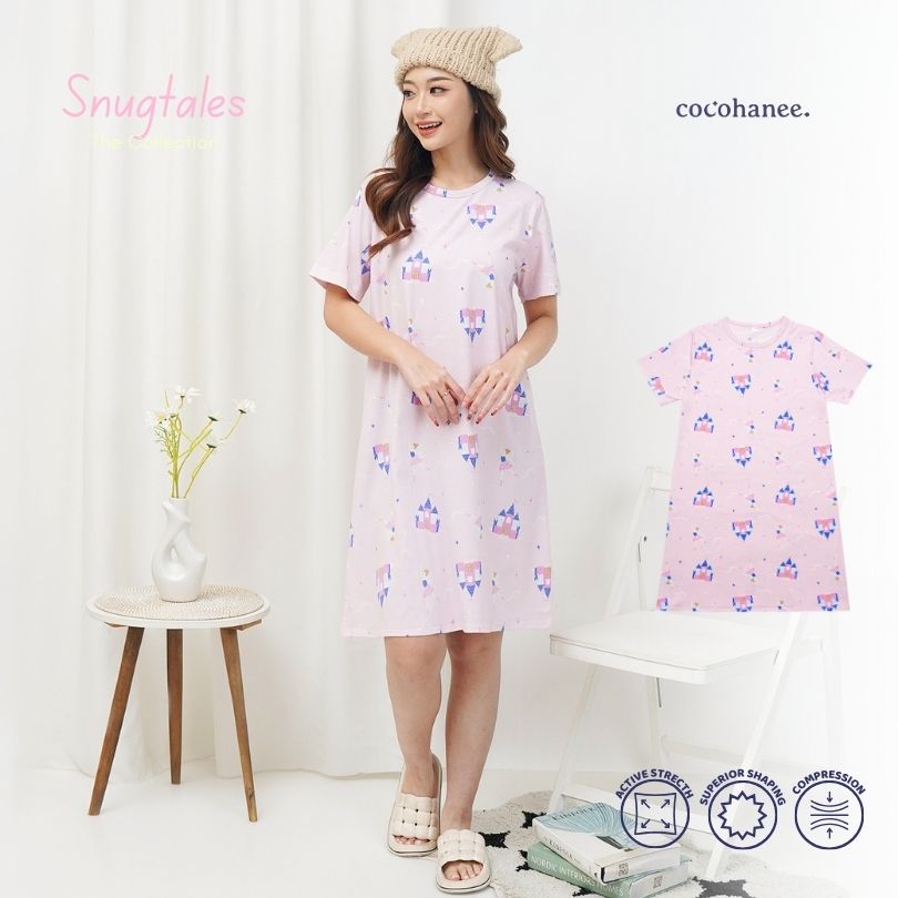 Fairy Castle - Snuggle Tee - Piyama Tidur Dewasa