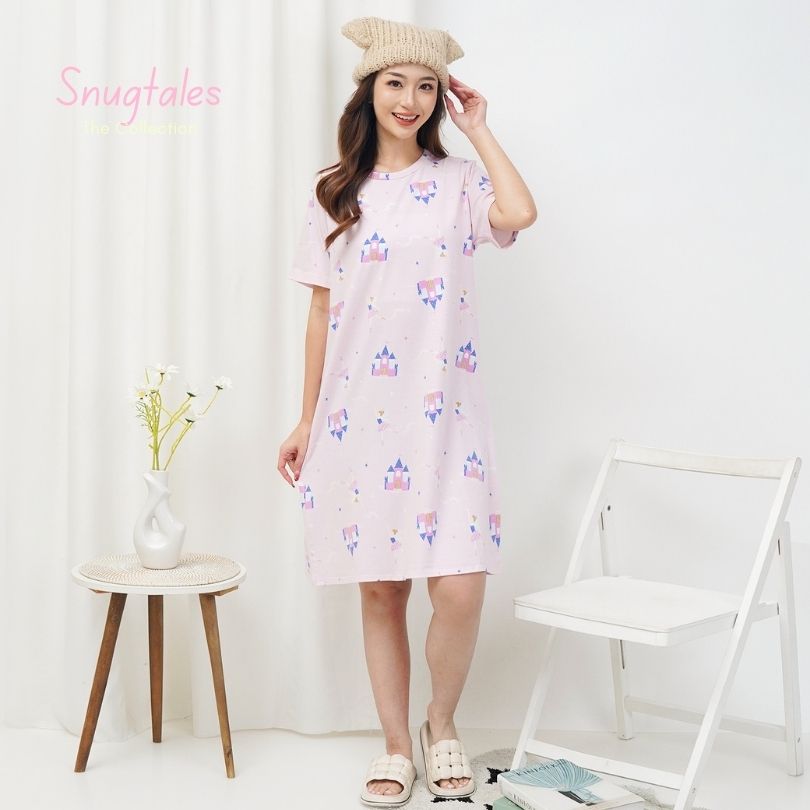 Fairy Castle - Snuggle Tee - Piyama Tidur Dewasa