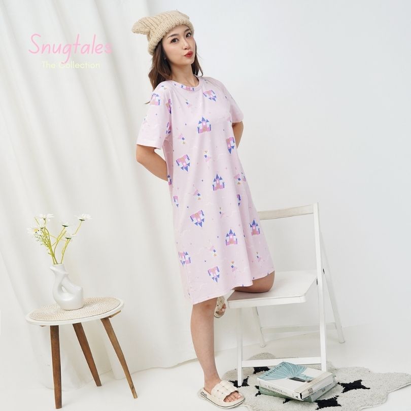 Fairy Castle - Snuggle Tee - Piyama Tidur Dewasa