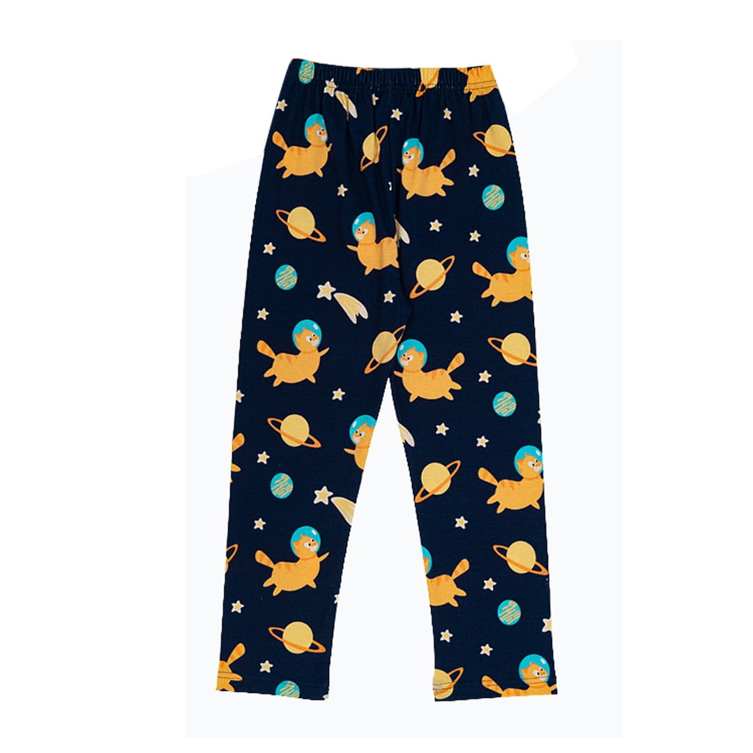 Cocohanee - Outer Space Long Pants - Celana Panjang Anak Motif