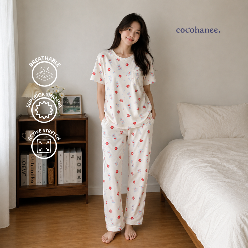 Cocohanee Local Market - Lune Cozy Pajamas Fish Market