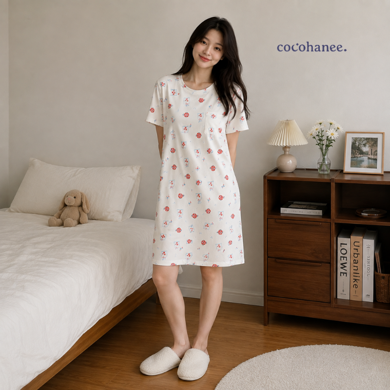 Cocohanee Local Market - Lune Snuggle Tee Fish Market