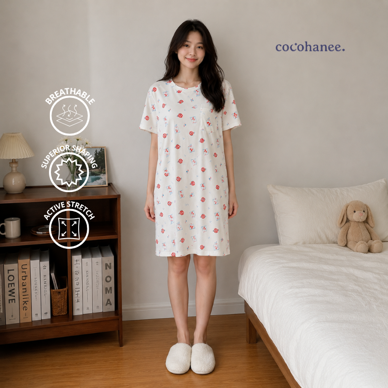 Cocohanee Local Market - Lune Snuggle Tee Fish Market