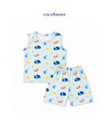 Cocohanee Wonderverse - Sleeveless Pajamas Fold Friends