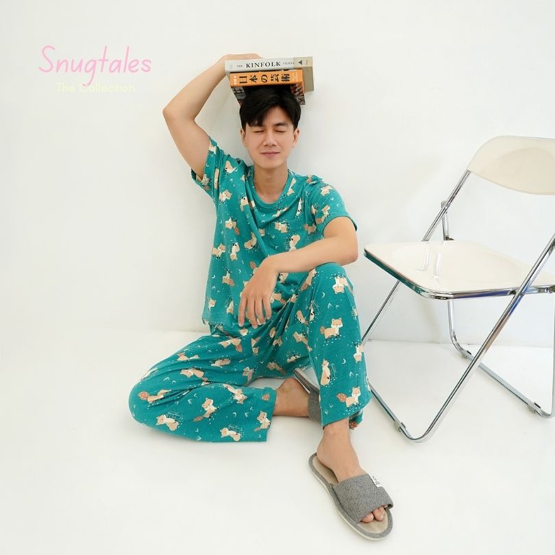 Forest Night - Lune Cozy - Piyama Tidur Dewasa