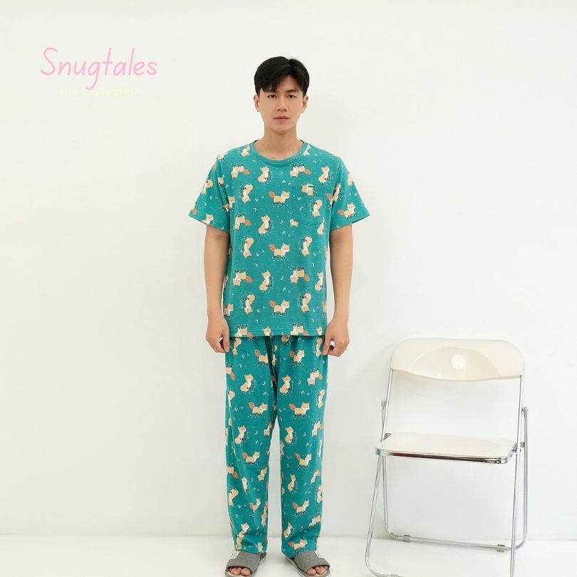 Forest Night - Lune Cozy - Piyama Tidur Dewasa