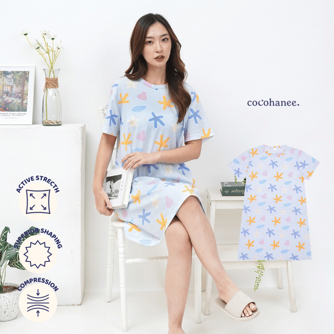 Starfish - Snuggle Tee - Piyama Tidur Dewasa