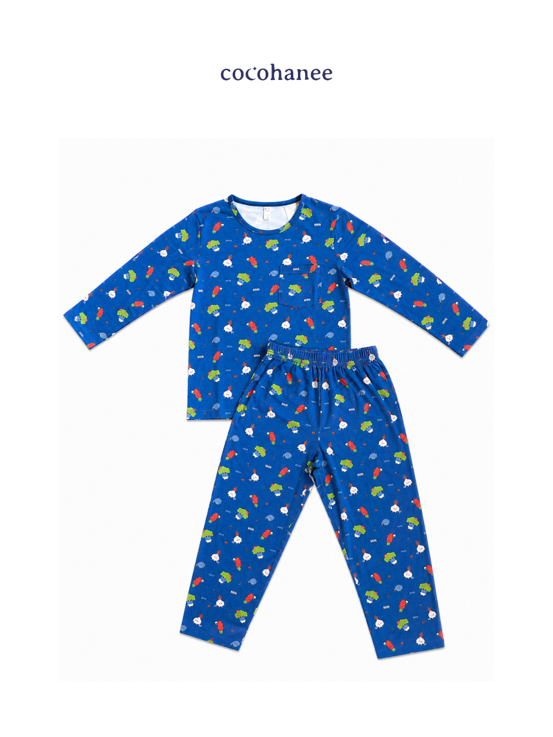 Cocohanee Local Market - Lune Long Pajamas Garden Buddies