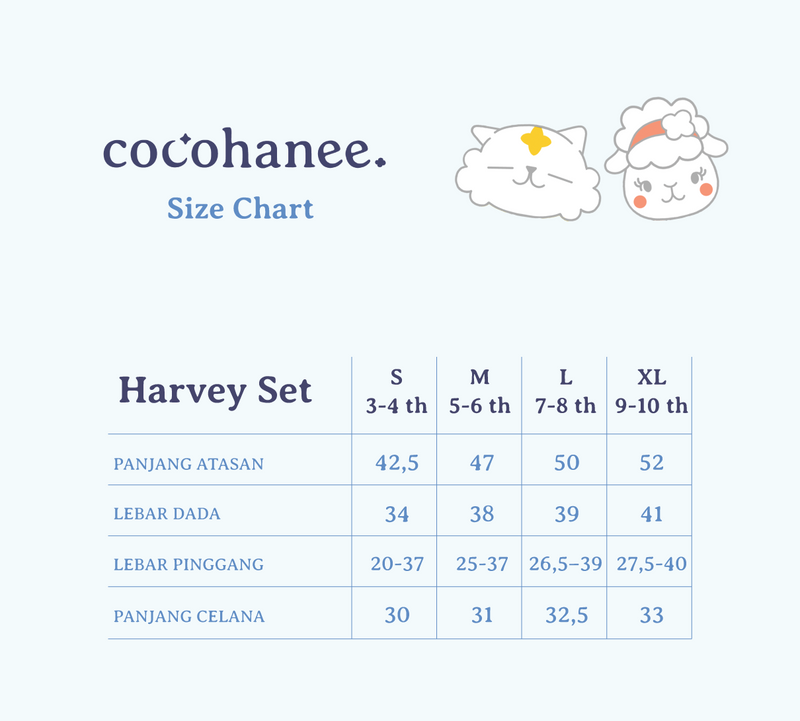 Cocohanee - Harvey Set