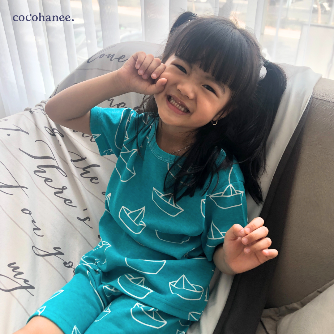 Cocohanee - Perahu kertas Short Pajamas