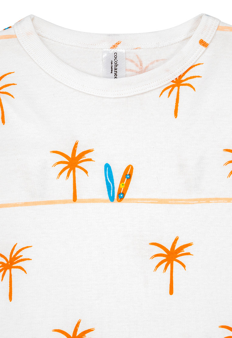 Cocohanee - Palm surf Long Pajamas