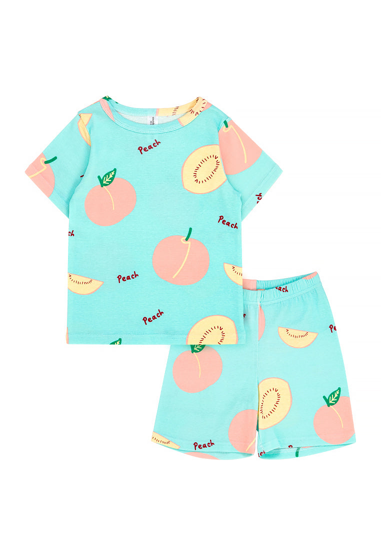 Cocohanee - Peach Perfect Short Pajamas