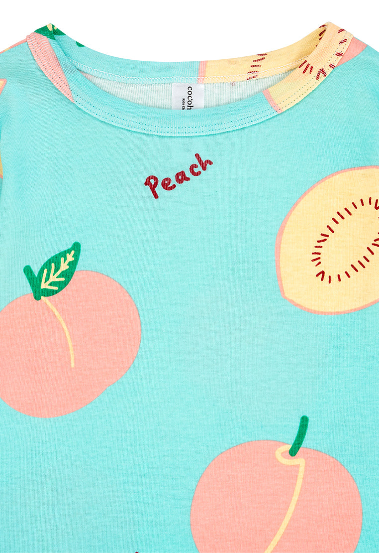 Cocohanee - Peach Perfect Short Pajamas